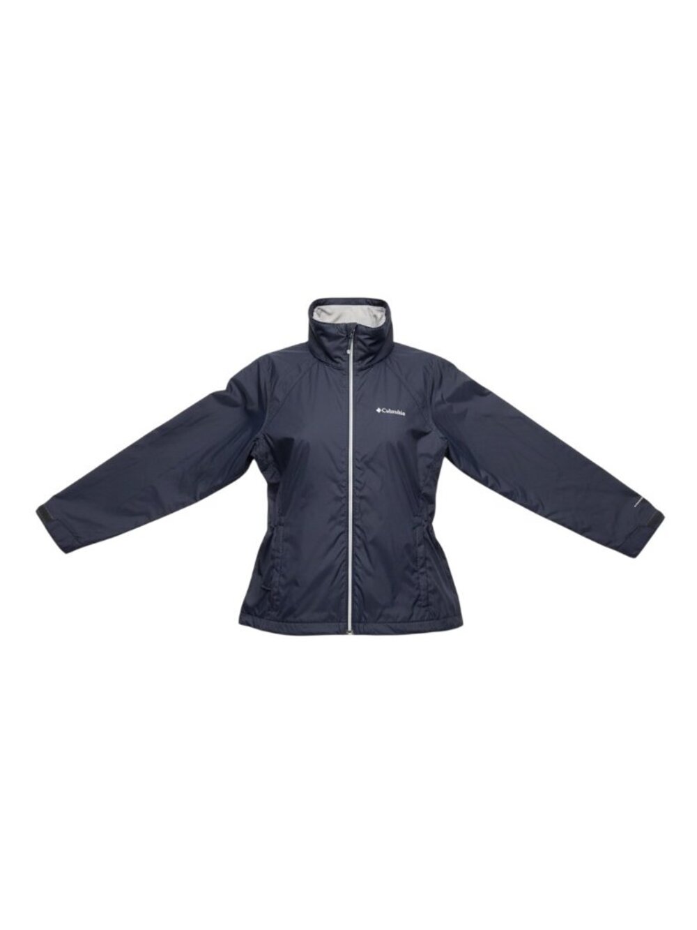 Columbia Womens Navy Omni-Shield Water-Resistant Lightweight Jacket Size L